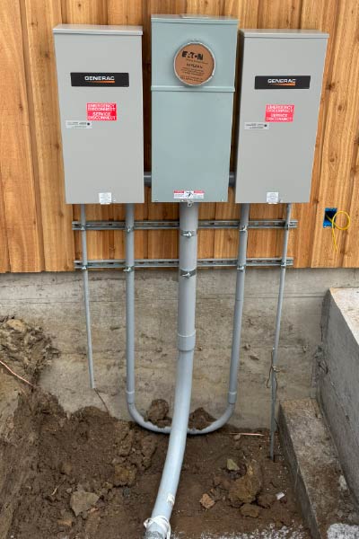 whidbey island electrician Panel Upgrades in a residence on whidbey island